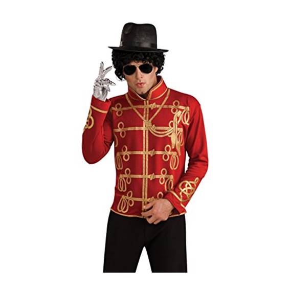Red Military Adult Jacket – Michael Jackson [Rental for 4 days] – Partymix