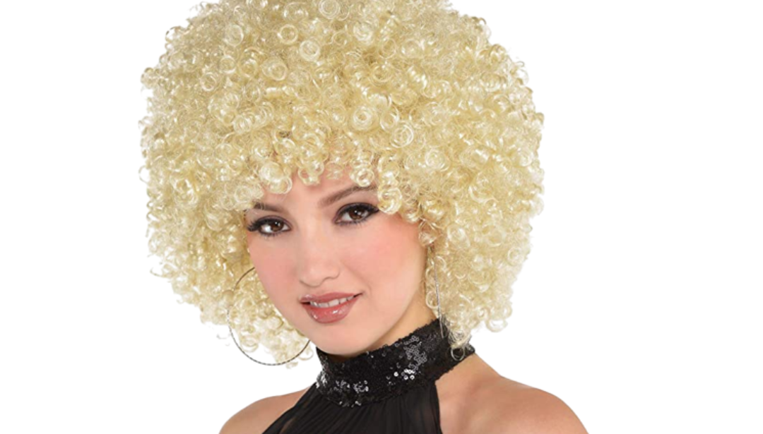 Wig – Afro Blonde [Rental for 4 days]