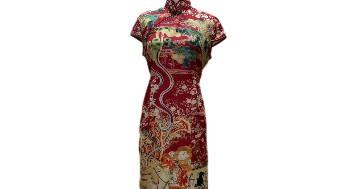 A-line Red QiPao / CheongSam [Rental for 4 days]