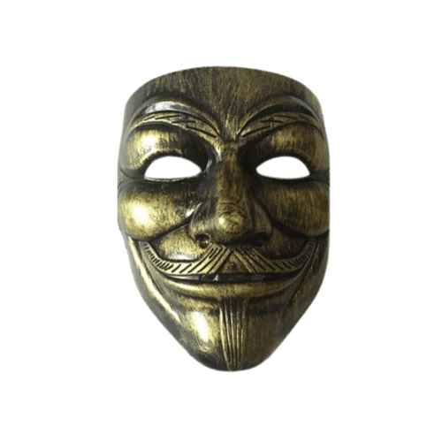 Vendetta Mask - Bronze Gold [For Sale]